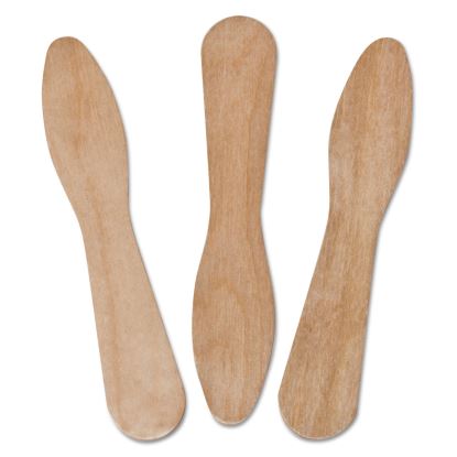 Wooden Taster Spoons, 3.5", Natural, 1,000/Pack, 10 Pack/Carton1