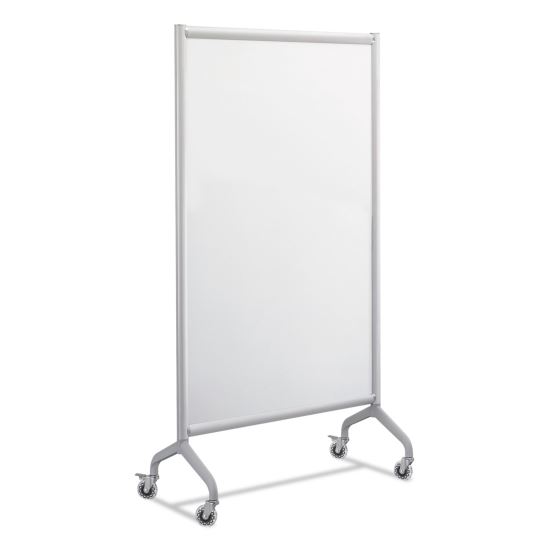 Rumba Whiteboard Collaboration Screen, 36" x 60", White Surface, Powder Coated Aluminum Frame1