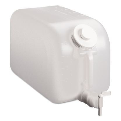Shur-Fill Dispenser, 5 gal, Clear, 8/Carton1