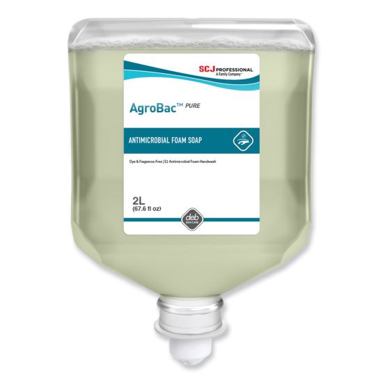 AgroBac Pure Foaming Hand Soap Refill, Unscented, 2 L, 4/Carton1