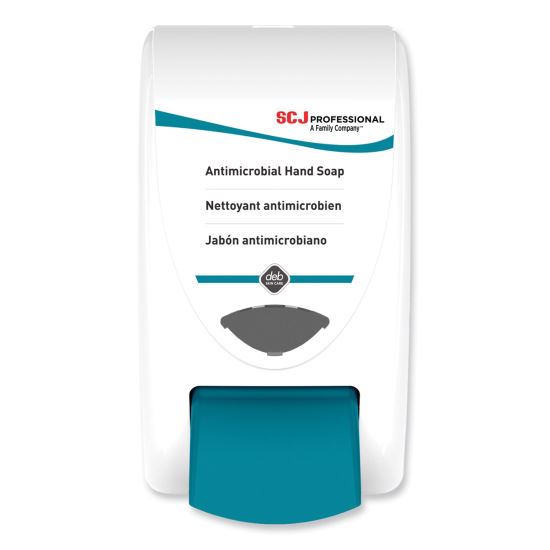 Cleanse AntiBac Dispenser, 2 L, 6.3 x 5.4 x 11.3, White/Aqua, 8/Carton1