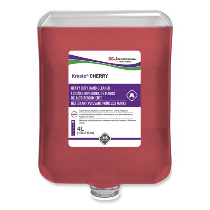 Kresto Cherry Heavy Duty Hand Cleaner Refill, Cherry Scent, 4 L, 4/Carton1