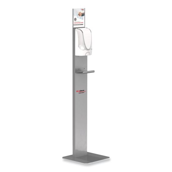 Touch-Free Dispenser Stand, 19.29 x 19.2 x 27.9, Silver1
