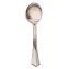 Heavyweight Plastic Soup Spoons, Reflections Design, Silver, 600/Carton1