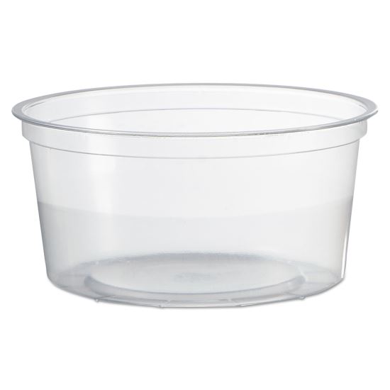 Deli Containers, 12 oz, Clear, Plastic, 500/Carton1