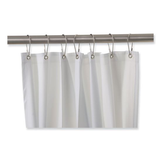Shower Curtain, 42 x 72, Vinyl, White1