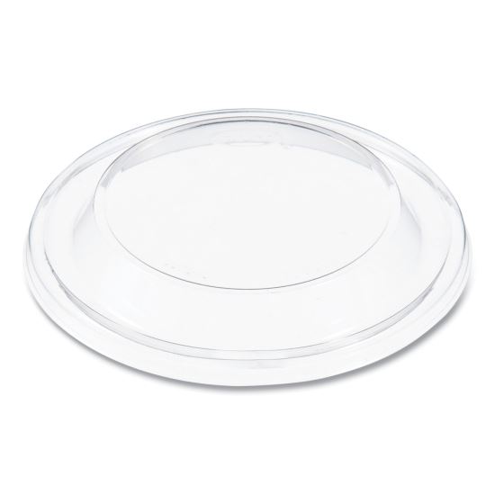 Plastic Dome Lid, Fits 5 oz to 32 oz Hot Cups/Containers, Clear, 100/Pack, 10 Packs/Carton1