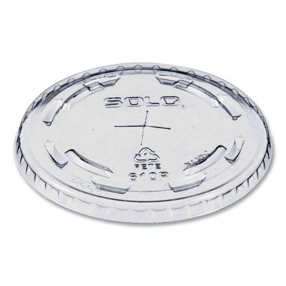 Plastic Cold Cup Lids, Fits 9 oz to 10 oz Cold Cups, Clear, 1,000/Carton1