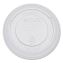PETE Flat Straw-Slot Cold Cup Lids, Fits 12 oz Cold Cups, Plastic, Clear, 100/Pack, 25 Packs/Carton1