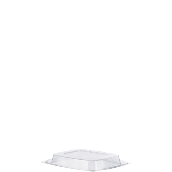 ClearPac Clear Container Lids, Dome, 4.9 x 5.9, Clear, Plastic, 63/Pack, 16 Packs/Carton1