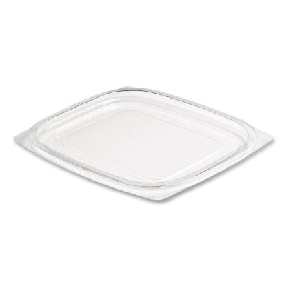 ClearPac Clear Container Lids, Flat, 4.9 x 5.9, Clear, Plastic, 63/Pack, 16 Packs/Carton1