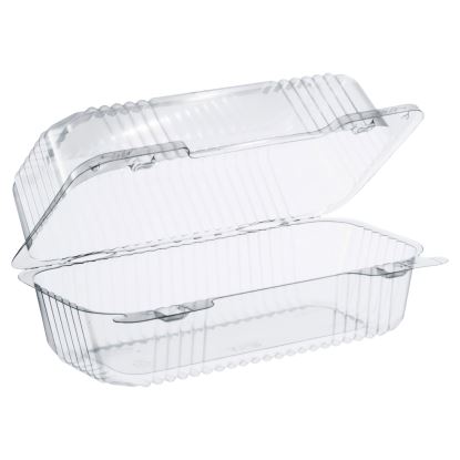 StayLock Clear Hinged Lid Containers, 4.5 x 8.5 x 3.6, Clear, Plastic, 250/Carton1