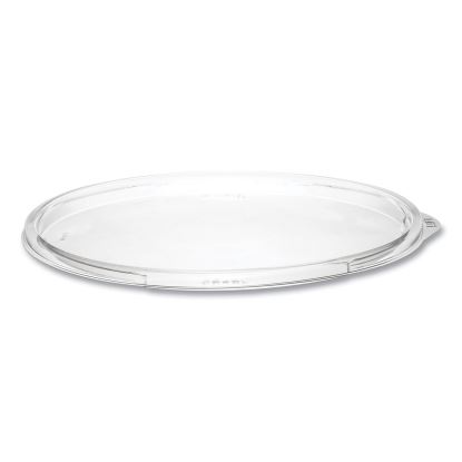 PresentaBowls Clear Flat Lids, 7.2" Diameter x 0.4" h, Plastic, 252/Carton1