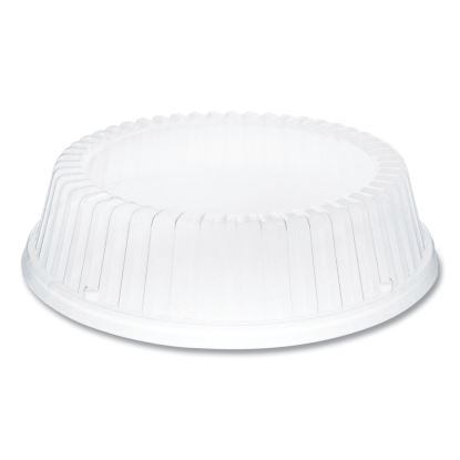 Dome Covers for Dinnerware, For 9" Foam Plates, Clear, Plastic, 125/Bag, 4 Bags/Carton1
