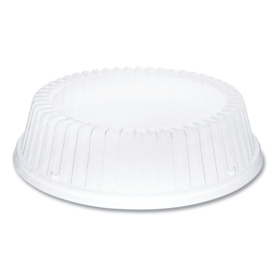Dome Covers for Dinnerware, For 9" Foam Plates, Clear, Plastic, 125/Bag, 4 Bags/Carton1