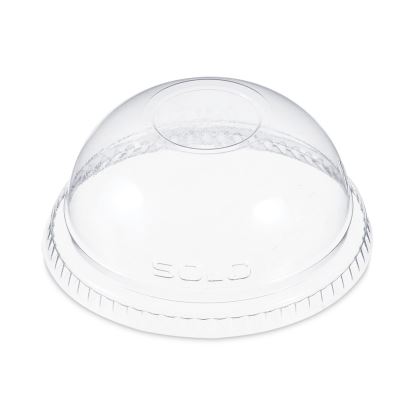 Plastic Dome Lid, Fits 9 oz to 10 oz Cold Cups, Clear, 1,000/Carton1