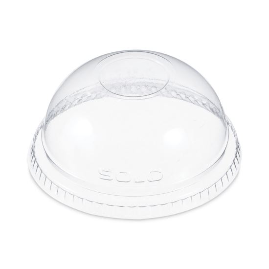 Plastic Dome Lid, Fits 9 oz to 10 oz Cold Cups, Clear, 1,000/Carton1