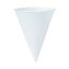 Cone Water Cups, 8 oz, Paper, White, 250/Bag, 10 Bags/Carton1