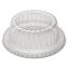 Flat-Top Dome PET Plastic Lids, For 12 oz Containers, 4.34" Diameter x 1.5" h, Clear, 1,000/Carton1