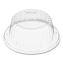 Flat-Top Dome PET Plastic Lids, For 6 oz to 10 oz Containers, 3.96" Diameter x 1.25" h, Clear, 1,000/Carton1