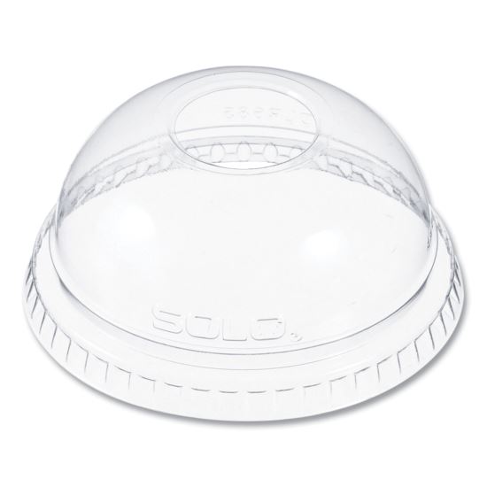 Plastic Dome Lid, Fits 7 oz Cold Cups, Clear, 2,500/Carton1