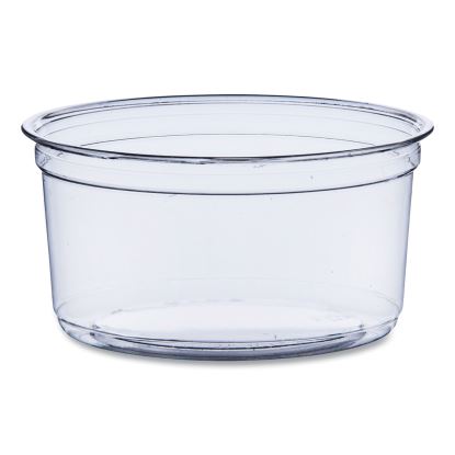 Bare Eco-Forward RPET Deli Containers, ProPlanet Seal, 12 oz, Clear, Plastic, 50/Pack, 10/Carton1
