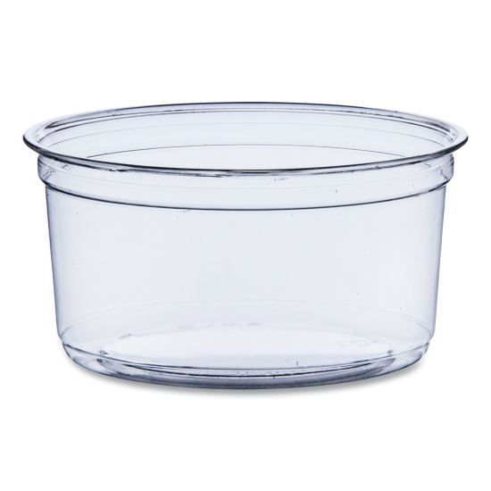 Bare Eco-Forward RPET Deli Containers, ProPlanet Seal, 12 oz, Clear, Plastic, 50/Pack, 10/Carton1