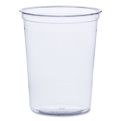 Bare Eco-Forward RPET Deli Containers, ProPlanet Seal, 32 oz, Clear, Plastic, 50/Pack, 10/Carton1