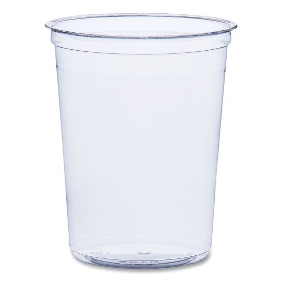 Bare Eco-Forward RPET Deli Containers, ProPlanet Seal, 32 oz, Clear, Plastic, 50/Pack, 10/Carton1