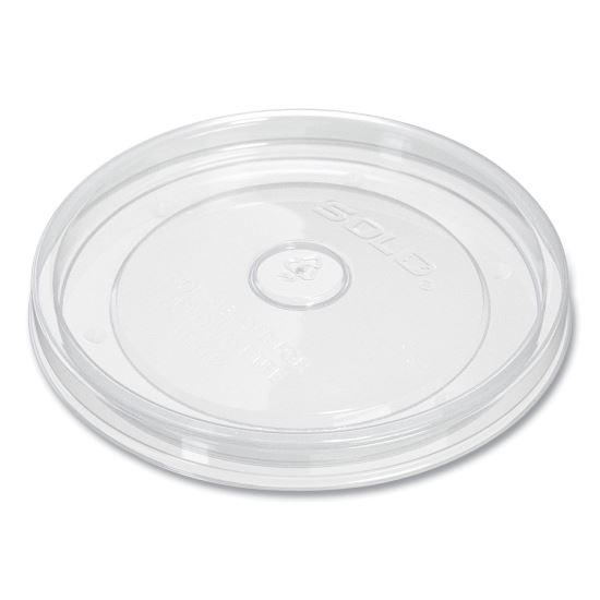 Polypropylene Vented Food Container Lids, Recessed, For 32 oz Food Containers, Clear, Plastic, 1,000/Carton1