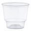 Sundae Cups, 12 oz, Plastic, Clear, 50/Bag, 20 Bags/Carton1