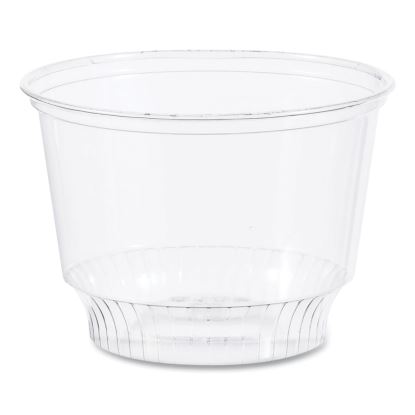 Sundae Cups, 8 oz, Plastic, Clear, 50/Bag, 20 Bags/Carton1