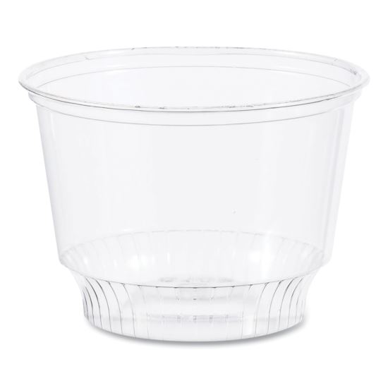 Sundae Cups, 8 oz, Plastic, Clear, 50/Bag, 20 Bags/Carton1