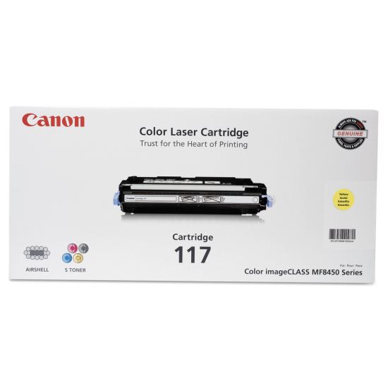 2575B001 (117) Toner, 4,000 Page-Yield, Yellow1