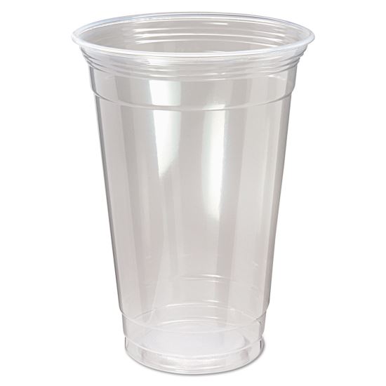 Nexclear Polypropylene Drink Cups, 20 oz, Plastic, Clear, 50/Bag, 20 Bags/Carton1