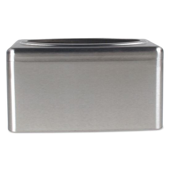 Folded Towel Dispenser, 10.4 x 6.1 x 5.4, Stainless Steel1