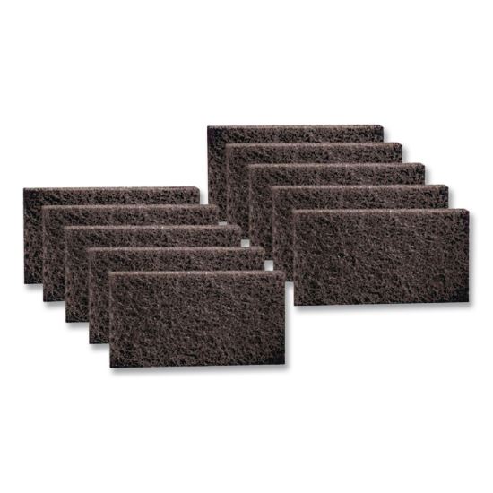 Low-Speed Stripper Floor Pad 7200, 20 x 14, Black, 10/Carton1
