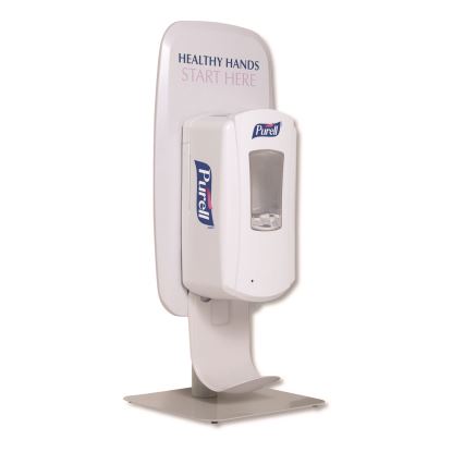 LTX or TFX Table Top Dispenser Stand, 3.79 x 17.68 x 9.18, White1