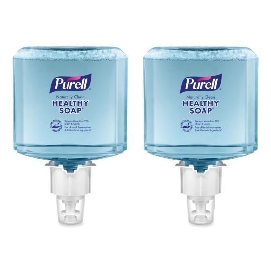 CLEAN RELEASE Technology HEALTHY SOAP Naturally Clean Foam Refill, For ES4 Dispensers, Citrus Scent, 1,200 mL, 2/Carton1