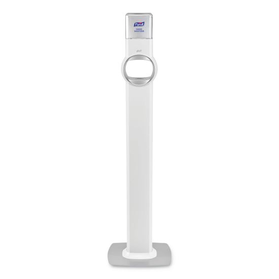 FS6 Touch-Free Floor Stand Dispenser, 1,200 mL, 12.5 x 11.3 x 38.5, White1