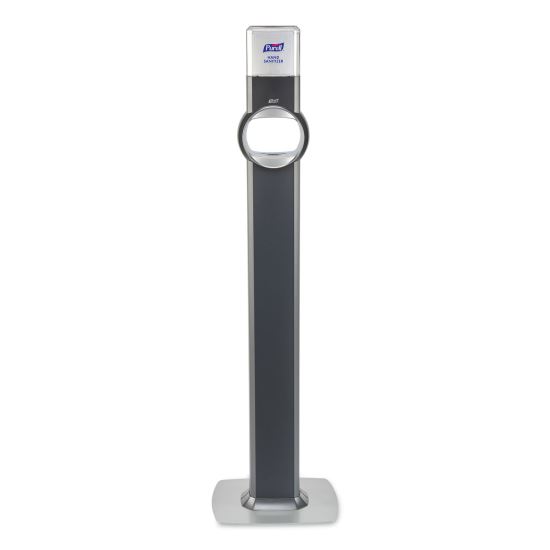 FS6 Touch-Free Floor Stand Dispenser, 1,200 mL, 12.5 x 11.3 x 38.5, Graphite1
