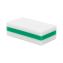 eXpunge Sponges, 4.75 x 2.5, 1.13" Thick, White/Green, 24/Carton1