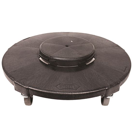 GatorAnchor Anchor Dolly, 250 lb Capacity, 23.5 Diameter, Black, 2/Carton1