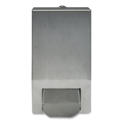 Manual Skincare Dispenser, 1 L, 5.1 x 4.6 x 9.3, Silver1