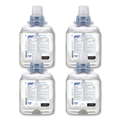 HEALTHY SOAP 0.5 BAK Antimicrobial Foam Refill, For CS4 Dispensers, Light Floral Scent, 1,250 mL, 4/Carton1