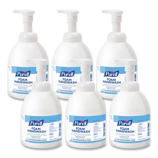 Healthcare HEALTHY SOAP 2% CHG Antimicrobial Foam, Fragrance-Free, 535 mL, 4/Carton1