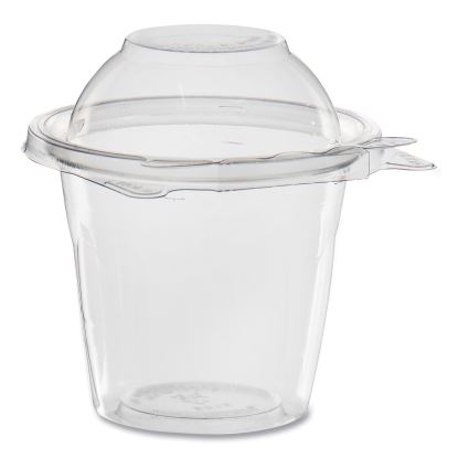 SafeSeal Tamper-Resistant, Tamper Evident Bowls, Dome Lid, 12 oz, 4.36 x 8.84 x 4.52, Clear, Plastic, 256/Carton1