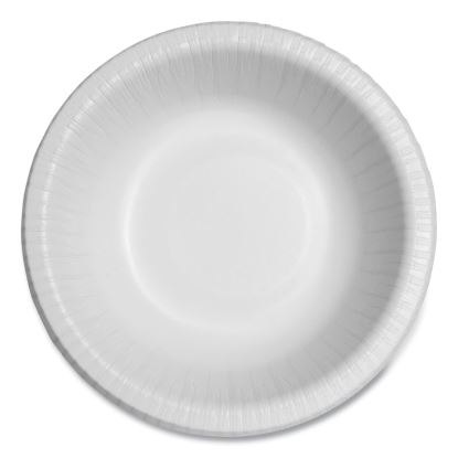 Bare Eco-Forward Clay-Coated Paper Dinnerware, ProPlanet Seal, Bowl, 12 oz, White, 125/Bag, 8 Bags/Carton1