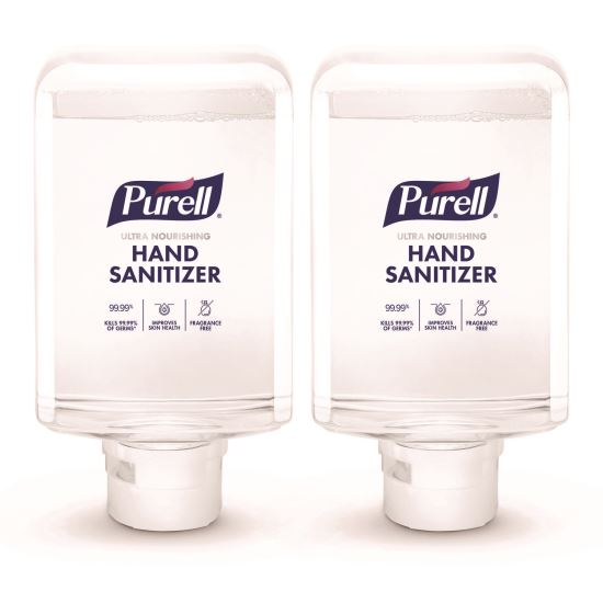 Advanced Hand Sanitizer ULTRA NOURISHING Foam, For ES10 Dispensers, 1,200 mL Refill, Fragrance-Free, 2/Carton1
