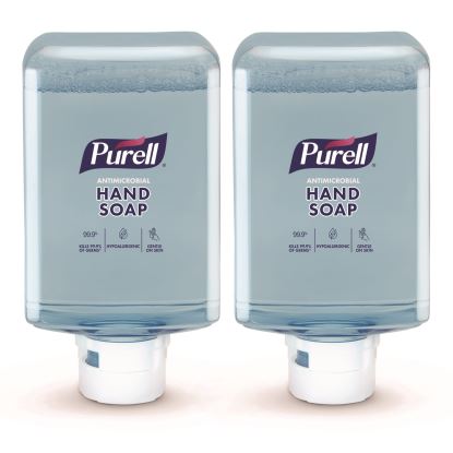 Antimicrobial Foaming Hand Soap Refill, For ES10 Dispensers, Plum Scent, 1,200 mL, 2/Carton1